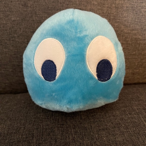 Bandai Toys Pac Man Plush 7 Blue Ghost Bandai Namco Toy Factory